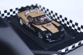 FLY Chevrolet Corvette C5R H+T Motorracing Zwart/Goud nr  E122 in OVP. SPECIALE AANBIEDING !