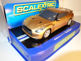 Scalextric Gouden Nissan GT-R   nr. C3174 in  Nieuw in OVP !
