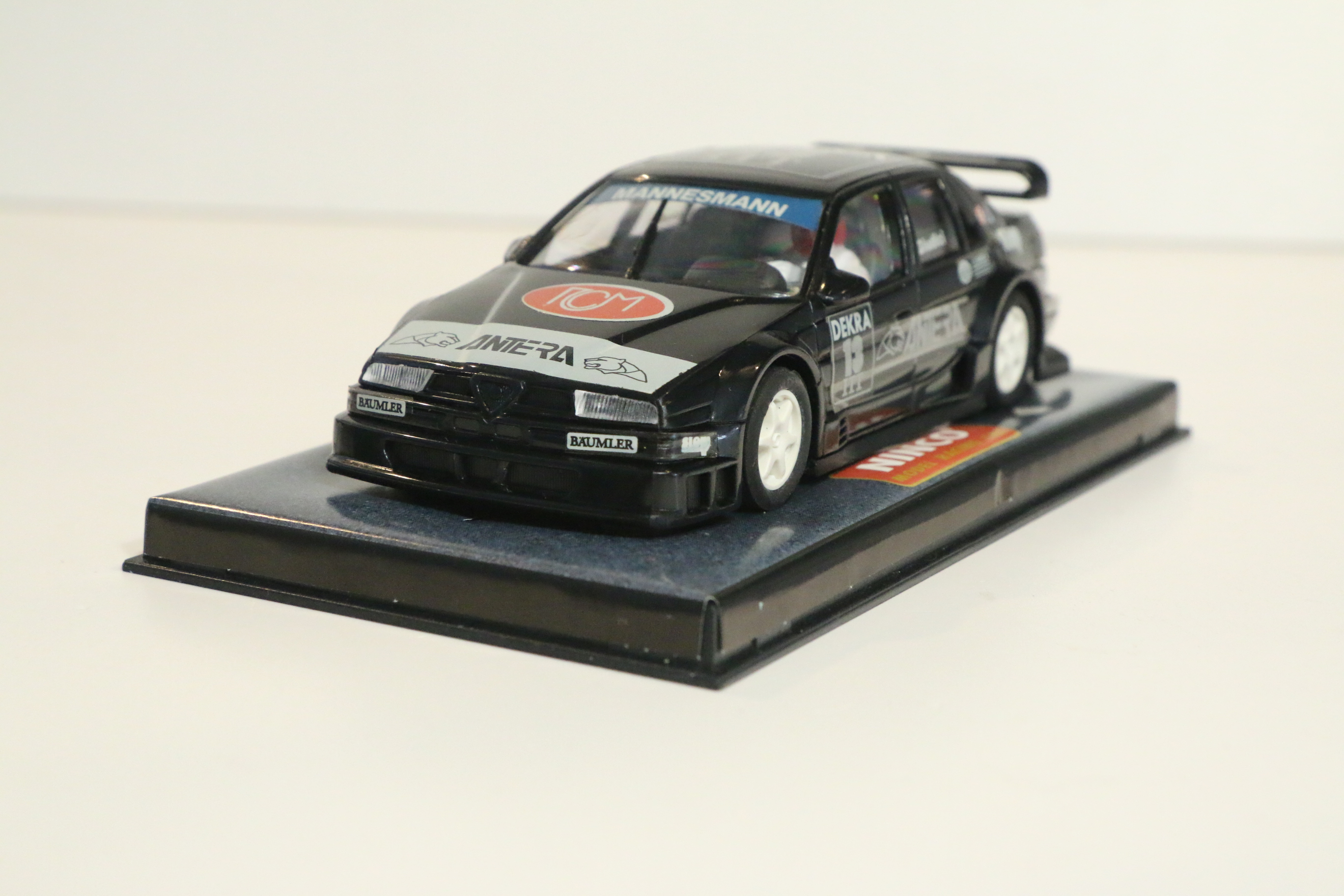 Ninco Alfa Romeo 155 V6TI Antera Zwart No.13 nr 50156 in OVP!