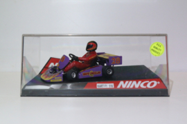 Ninco Kart F1 Paars/Vlammen No.28 nr. 50420 in OVP.