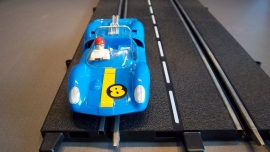 Fleischmann Auto-Rallye. Ford Lotus blauw  nr. 3210