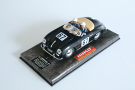 Ninco Porsche 356 A  zwart #67 nr. 50155 in OVP.
