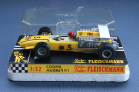 Fleischmann Auto-Rallye. Cooper Maserati F1 geel nr. 3205  OVP