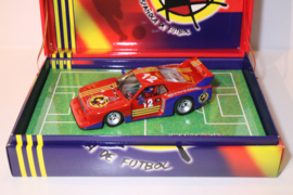 FLY Lancia  Beta MonteCarlo Spanish Footbal  Rood/Blauw nr. SE01 in OVP. SPECIALE AANBIEDING !