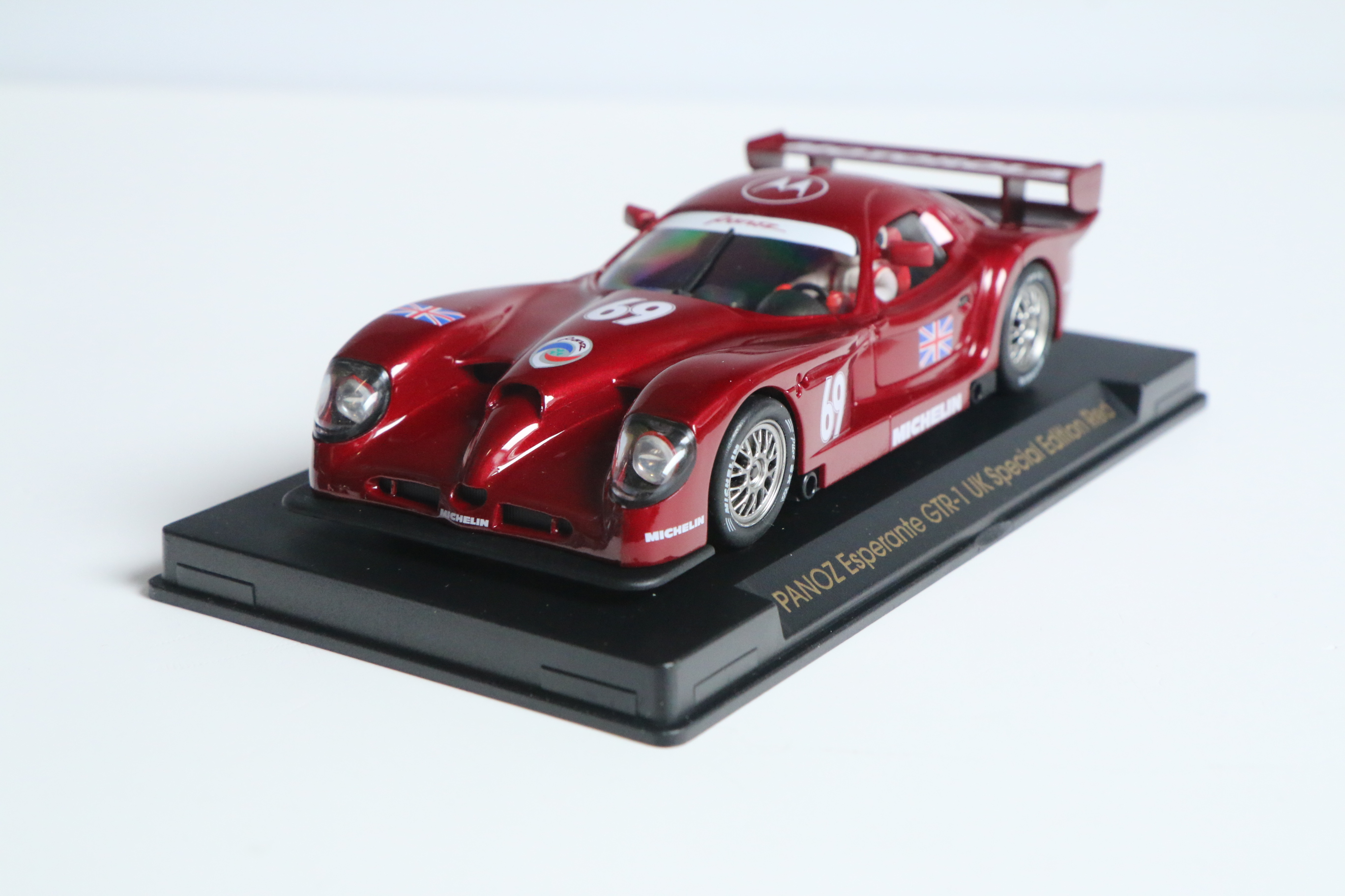 FLY Panoz Esperante GTR-1 UK Special Edition Red No.69 nr E62 in OVP!