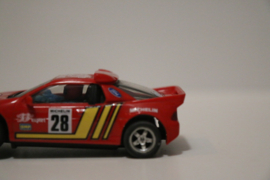 Scalextric Ford RS200 rood No.28  nr. 8346 in OVP.