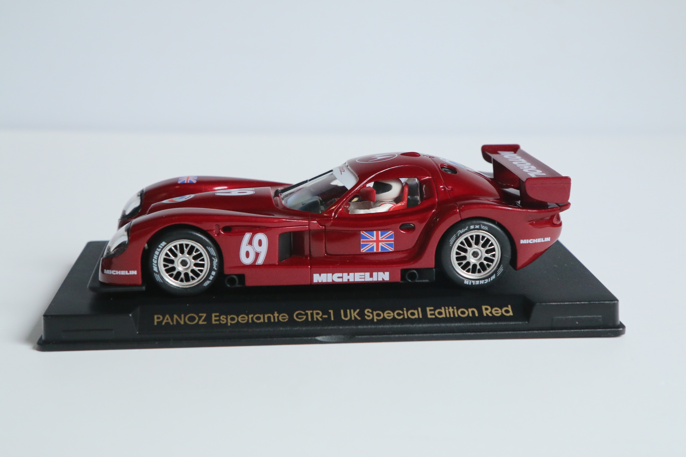 FLY Panoz Esperante GTR-1 UK Special Edition Red No.69 nr E62 in OVP!