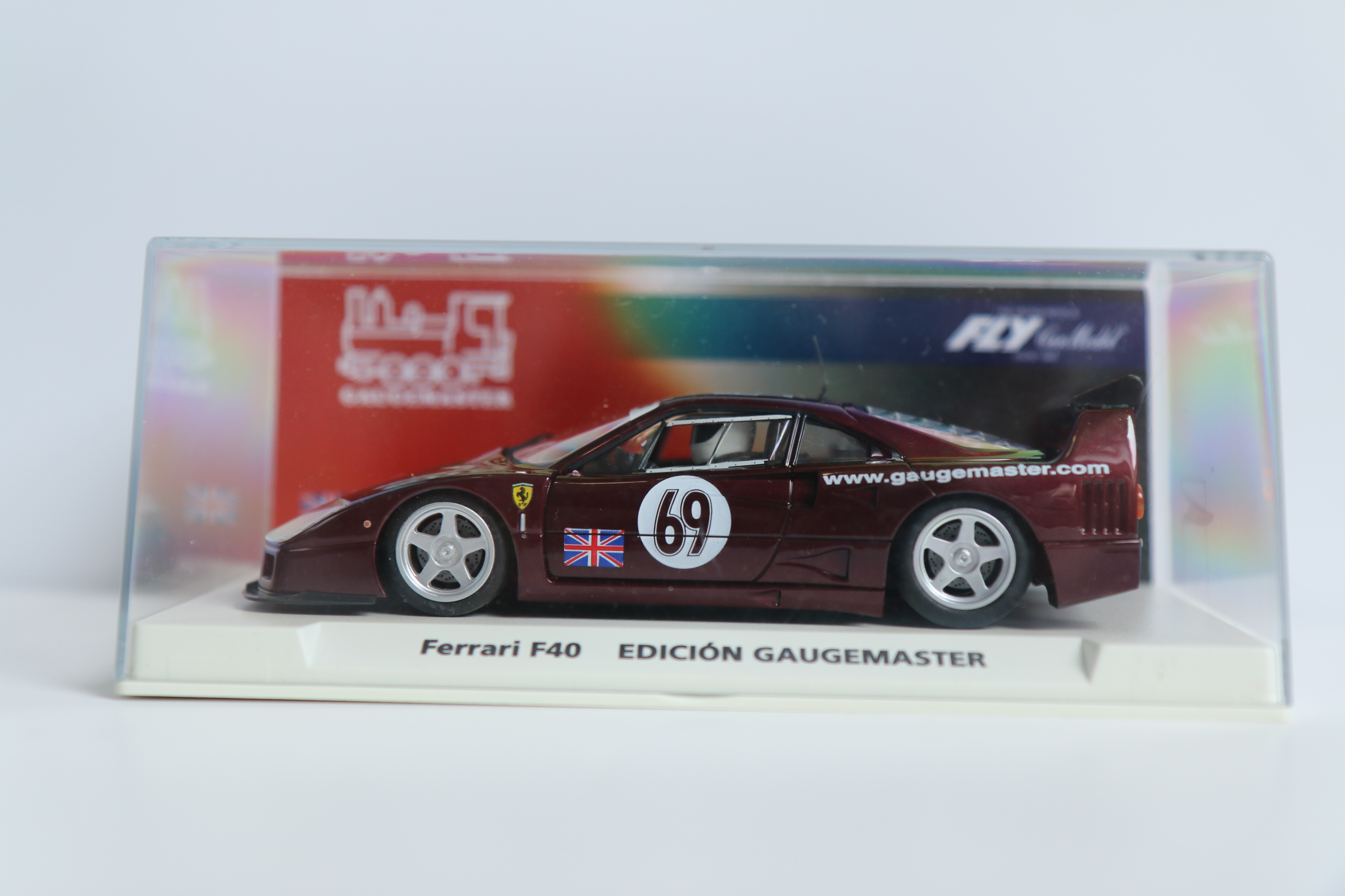 FLY Ferrari F40 Editie Gaugemaster No.69 nr. 99066 in OVP!