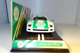 Scalextric Ferrari F40  Wit/Groen. Premier Edition  CELTIC F.C.   C2147 in OVP. Nieuw.