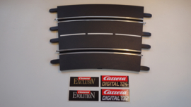 Carrera ExclusiV/ Evolution/ Digital bocht 4/15⁰ gr.  nr. 20578.   4*