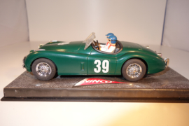 Ninco Jaguar XK-120   Dark Racing-Green nr. 39.     nr. 50216 in OVP. Nieuw!
