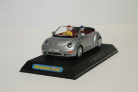 Scalextric VW New Beetle cabrio zilvergrijs nr. C2314 in OVP.