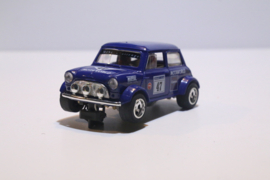 Scalextric Mini Cooper Motaworld blauw No.47 nr. C393 in OVP.