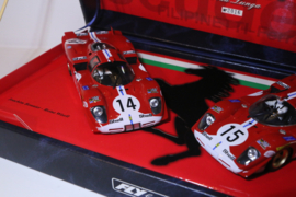 FLY Ferrari 512S 2x Le Mans 1970 Limited Edition #14 en #15  nr. TEAM02 in OVP. SPECIALE AANBIEDING !