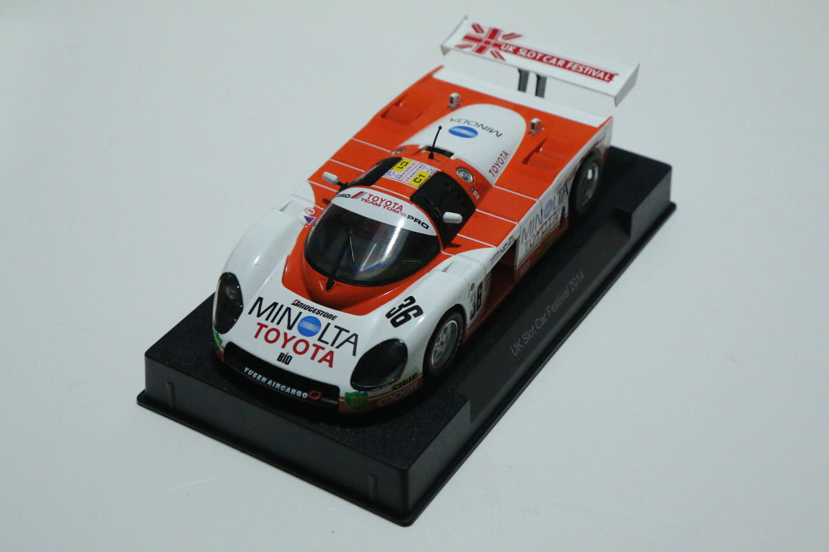 SLOT-IT Toyota 88C UK Slotcar festival 2014 No.36 nr. SC19a in OVP!