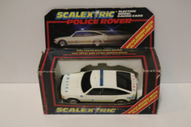 Scalextric Rover 3500 Police met licht en geluid nr. C284 in OVP.