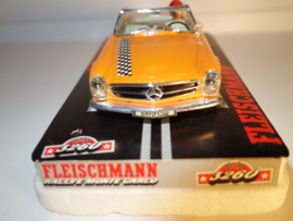 Fleischmann Auto-Rallye. Mercedes 280SL oranje nr. 3260 in OVP.