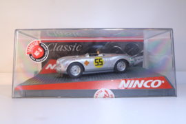 Ninco Porsche 550 Spyder #55 zilver/rood nr. 50476 in OVP.