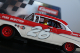 Carrera Evolution Chevrolet Bel Air '57 rood/wit No.26 nr. 27376 in OVP.