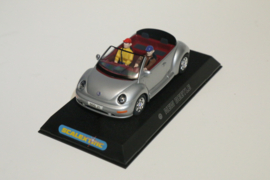 Scalextric VW New Beetle cabrio zilvergrijs nr. C2314 in OVP.