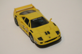 Scalextric Ferrari F40 Geel No.59 nr. 8352 in OVP.