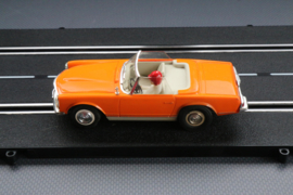 Fleischmann Auto-Rallye. Mercedes 280 SL  oranje   nr. 3260