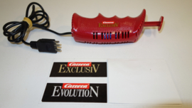 Carrera ExclusiV  elektronische regelaar donker-rood met gladsnoer nr. 20718