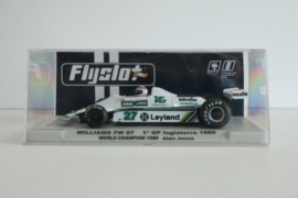 FLYSlot Williams FW07B GP`80 Alan Jones No.27 nr. 055107 in OVP. Nieuw!