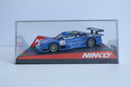 Ninco Mercedes CLK GTR blauw Org teile No.12 nr. 50312 in OVP!