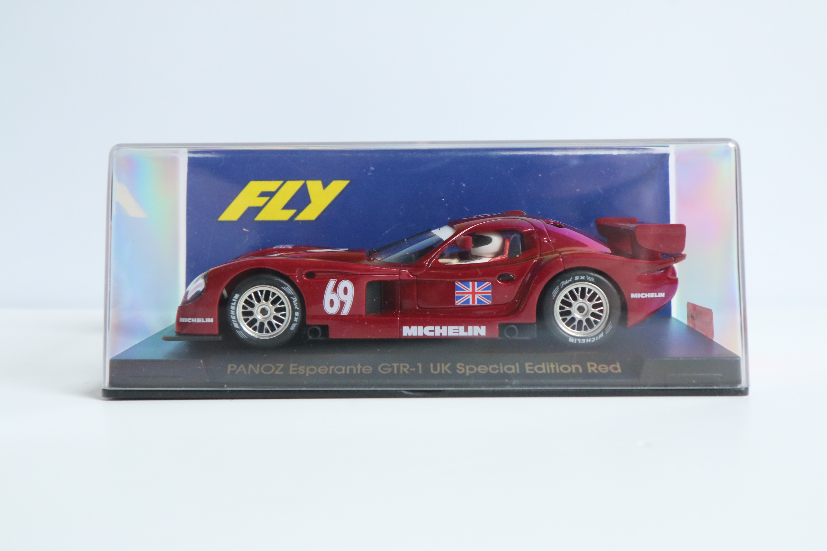 FLY Panoz Esperante GTR-1 UK Special Edition Red No.69 nr E62 in OVP!