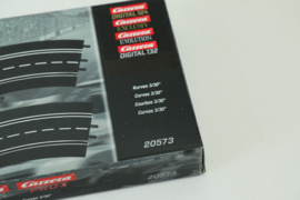 Carrera ExclusiV/ Evolution/ Digital OVP 6 x Bocht 3/30 nr. 20573 *3  in OVP!