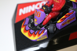 Ninco Kart F1 Paars/Vlammen No.28 nr. 50420 in OVP.