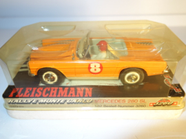 Fleischmann Auto-Rallye. Mercedes 280SL oranje nr. 3260 in OVP.