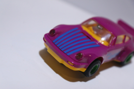 Scalextric Jokers Porsche 911 Paars/Geel nr. C466 in OVP.