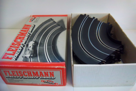 Fleischmann Auto-Rallye. Kuipbocht set 3154 in OVP grijs.  New Old Stock