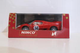 Ninco Ferrari F50 Rood No.50 nr. 50123 in OVP.