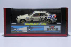 Scalextric BMW 318I Westminster Wit/Racevlag #22 nr. C462 in OVP.
