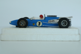 Fleischmann Auto-Rallye. Ferrari blauw 24-spaaks nr. 3201 in OVP.