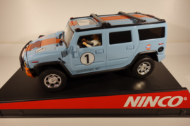 NINCO  Hummer  H2 GULF-uitvoering.  Startnr. 1      nr. 50489  nieuw in OVP.