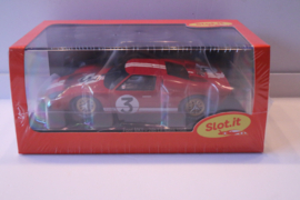 SLOT-IT Ford GT40 1966 Rood/Wit No.3 nr. CA20e in OVP. Nieuw!