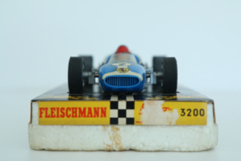 Fleischmann Auto-Rallye. Ferrari blauw 16-spaaks nr. 3201 in OVP.