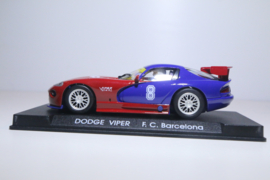 FLY Dodge Viper FC Barcalona Blauw/Rood #8 nr. E5 in OVP. SPECIALE AANBIEDING !