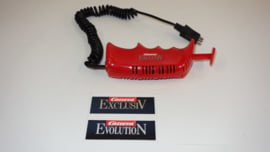 Carrera ExclusiV  elektronische regelaar rood met krulsnoer nr. 20718