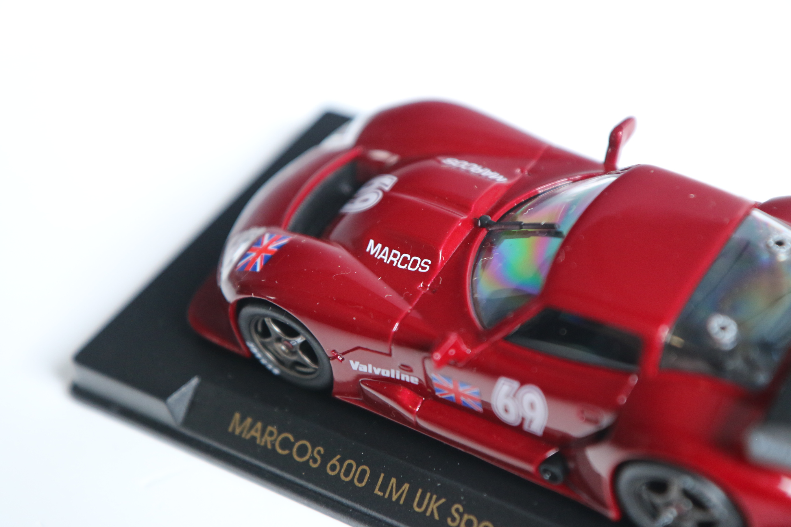 FLY Marcos 600LM UK Special Edition Red No.69 nr E21 in OVP!