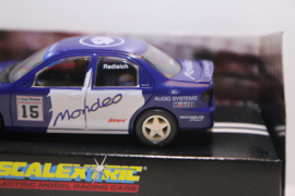 Scalextric Ford Cosworth Mondeo blauw No.15 nr. C424 in OVP.