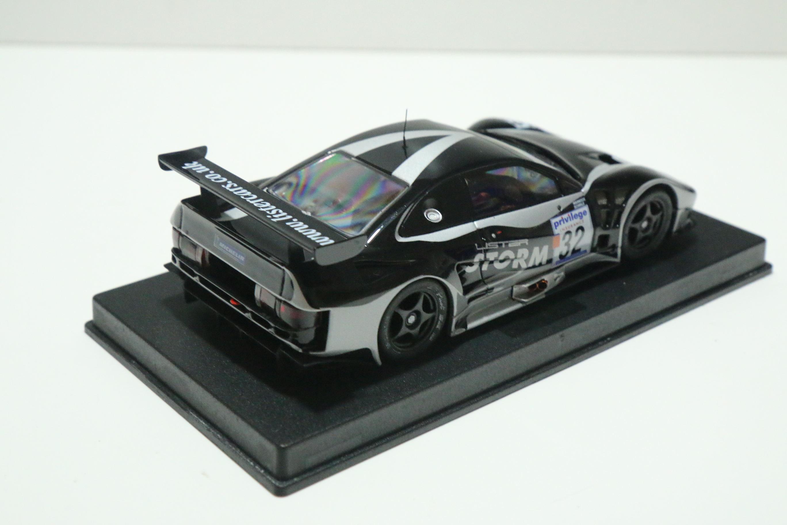 FLY LISTER STORM 1999 Zwart No.32 nr. A105 Voorzien van Carrera digi chip