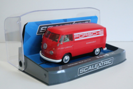 Scalextric VW T1B Panel Van ''Porsche Renndienst uitvoering'' nr. C3755 in OVP.