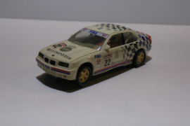 Scalextric BMW 318I Westminster Wit/Racevlag #22 nr. C462 in OVP.