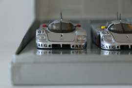Slot-It  gift set CA05W Inhoud: 3x Mercedes Sauber C9 No.61, 62, 63 nr.  Limited Edition in OVP. Nieuw!