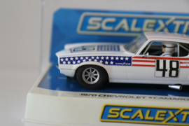 Scalextric Chevrolet Camaro Stars and stripes No.48 nr. C4043 in OVP. Nieuw!
